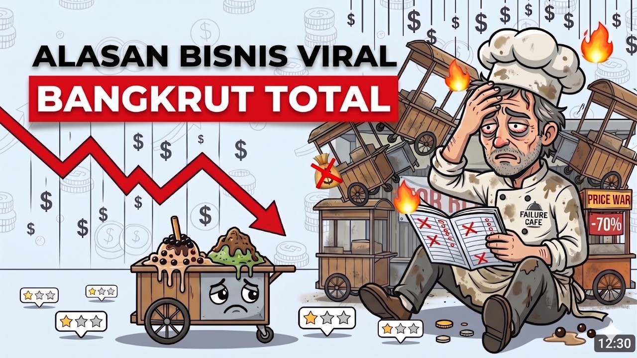 Alasan Utama di Balik Kebangkrutan Bisnis Viral