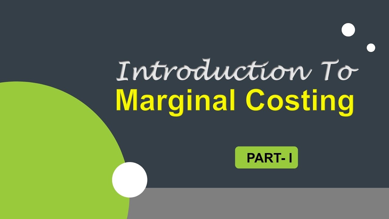 Marginal Costing/Introduction to Marginal Costing Malayalam/What is marginal Costing?