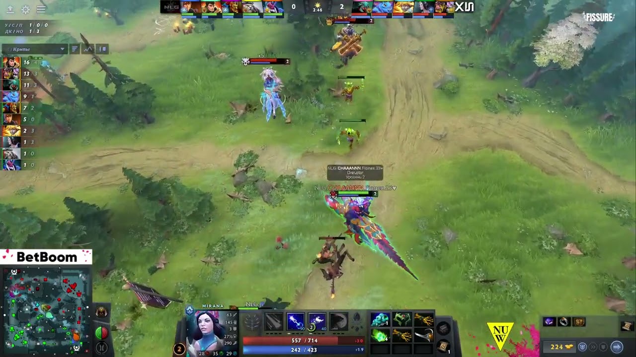 (RU) x5 Gaming vs NoLimitsGaming | map 1 | DPC SA 2023 Tour 2: Division II | by @Grayne & @KAHT_dota