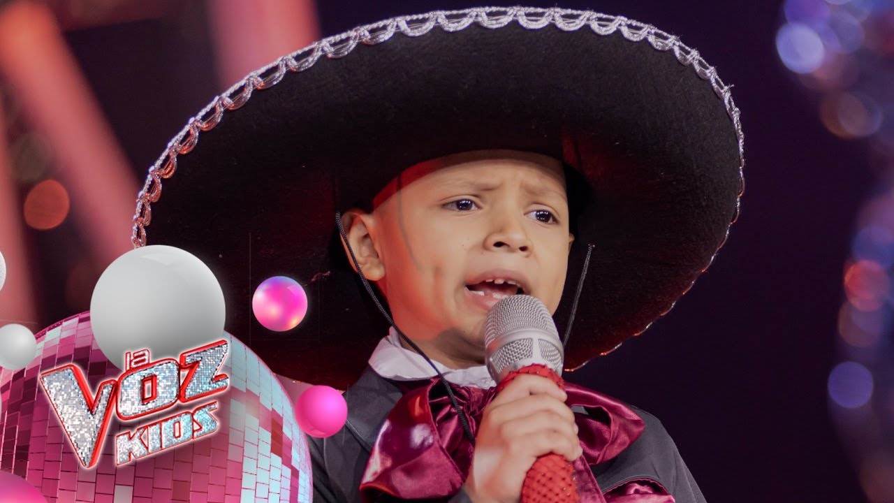 Santiago de Jesús canta ‘La De La Mochila Azul’ - Audiciones a ciegas | La Voz Kids Colombia 2024