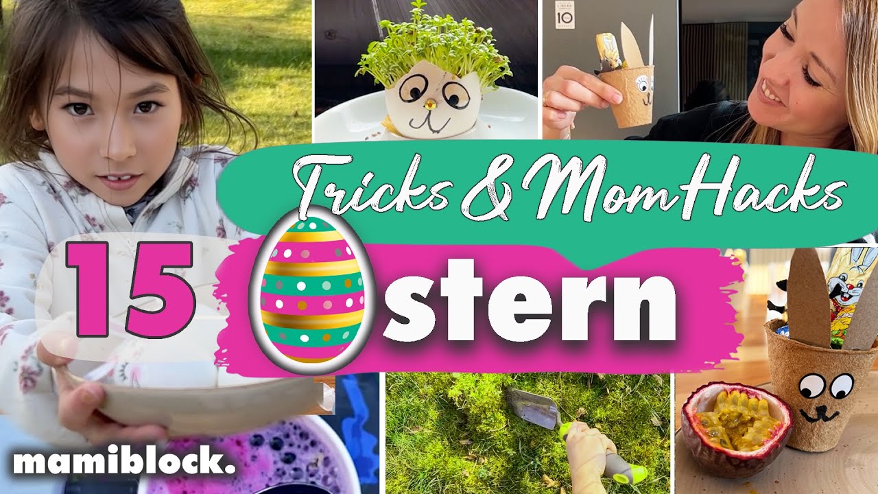 15 Tipps, Tricks & DIYs | OSTERN 🌷🐰| mamiblock