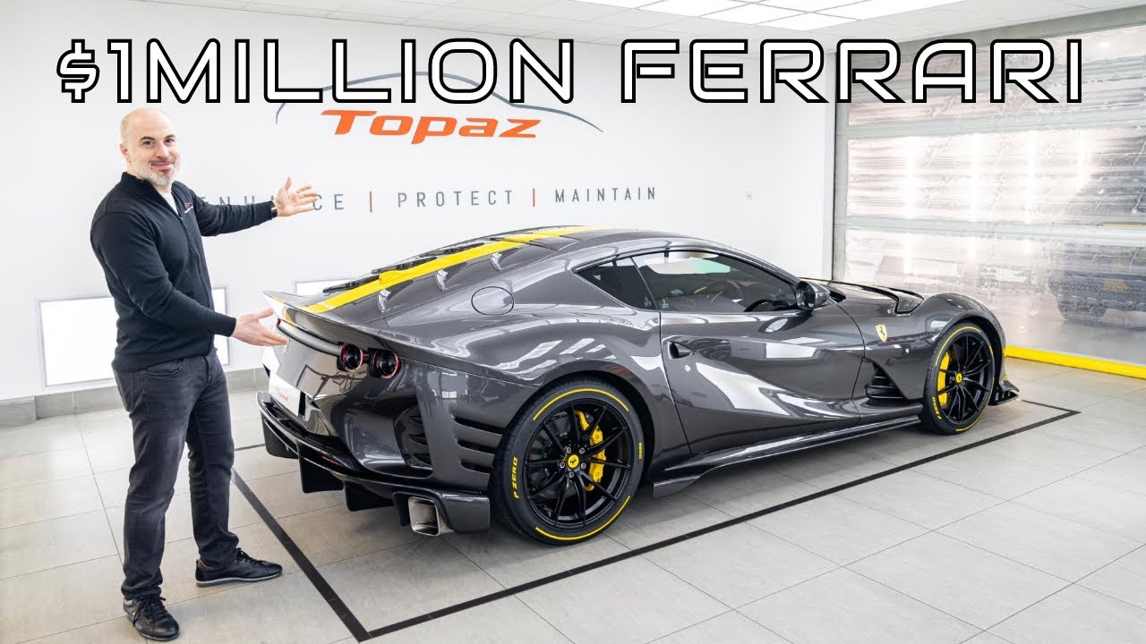 $1 Million Ferrari 812 Competizione - Paint Protection
