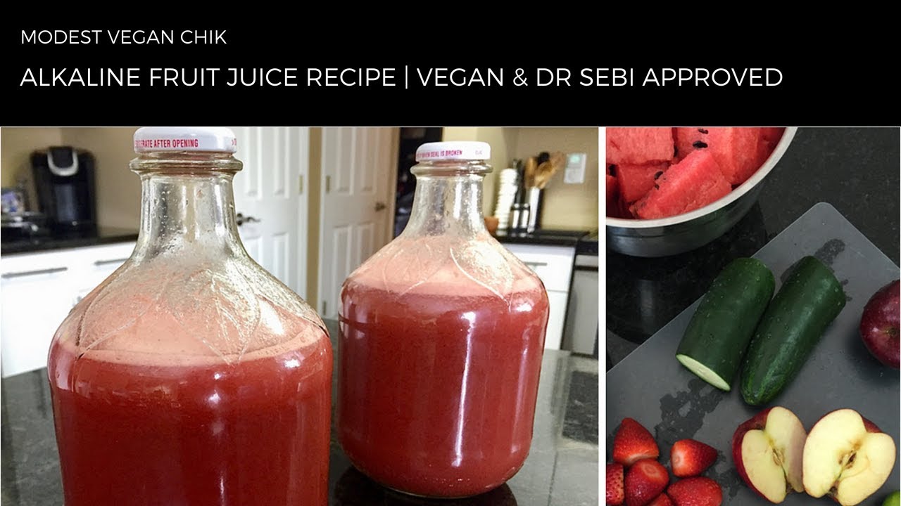 Alkaline Fruit Juice Recipe | Dr Sebi Approved | Breville Juicer