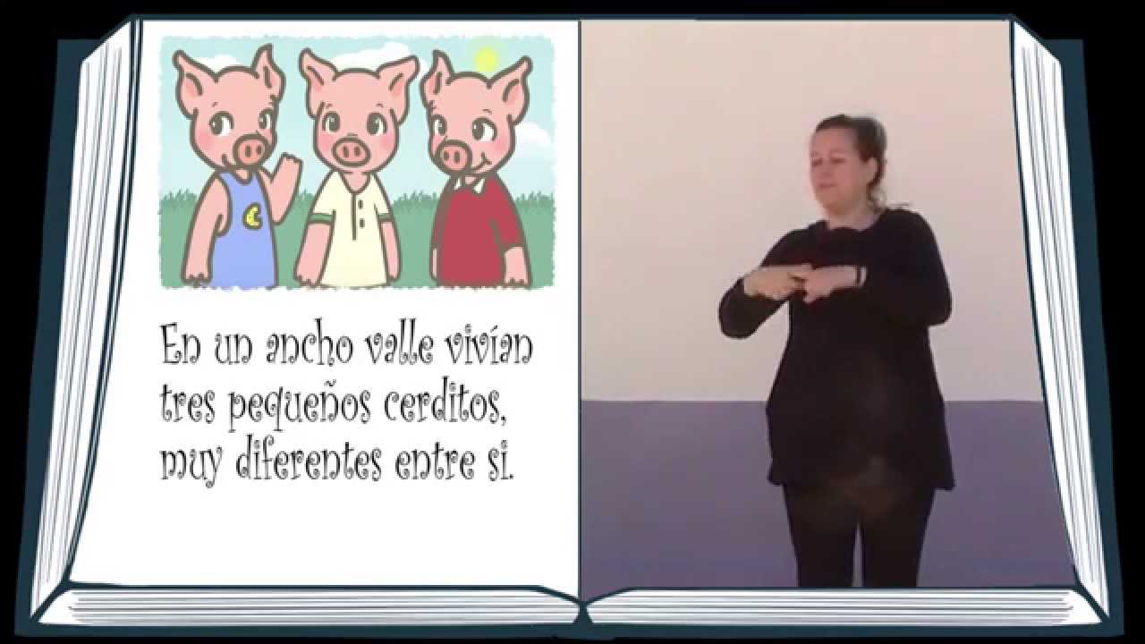 SIGNO CUENTO LOS TRES CERDITOS  LSE 2.0