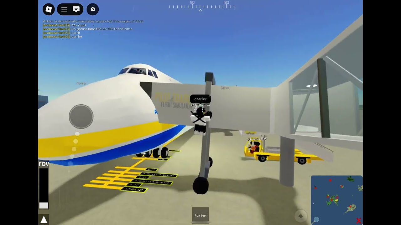 landing the an225 to the HMS carrier at PTFS #an225