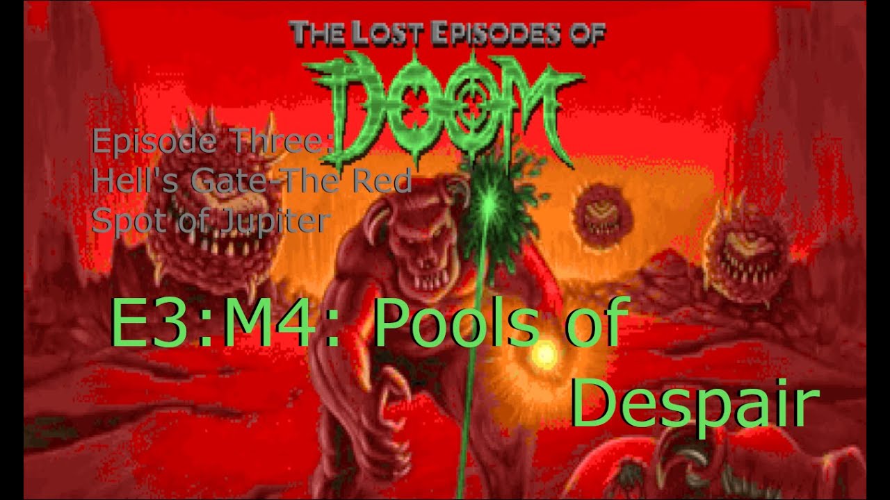 Потерянный эпизод Doom E3M4 Бассейн отчаяния