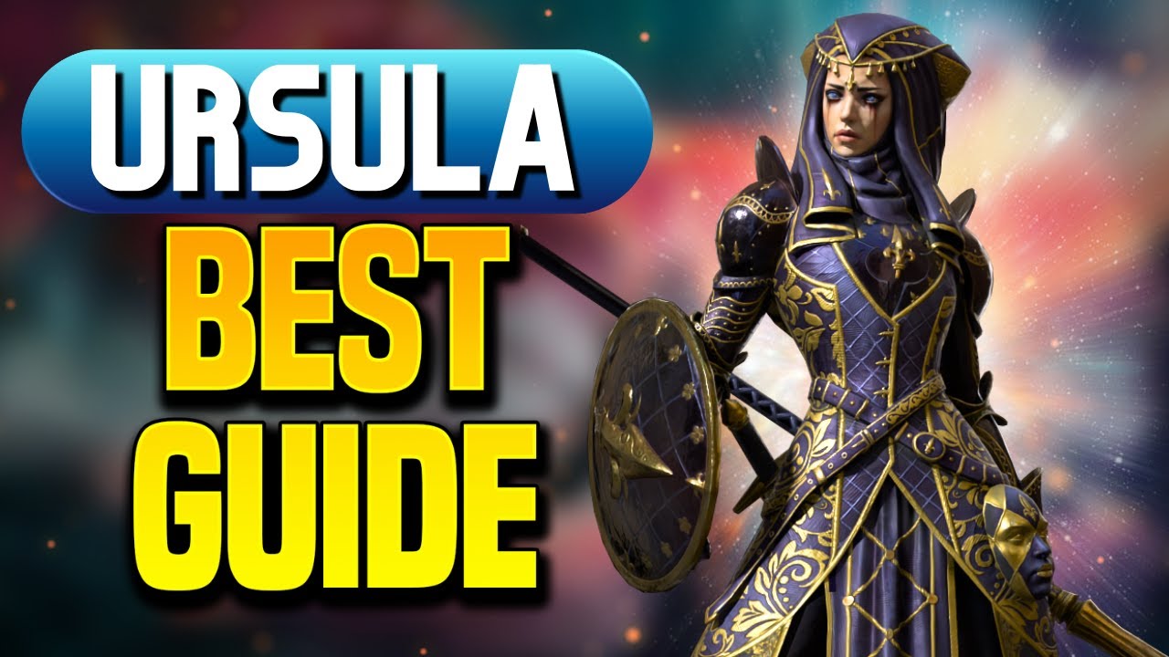 URSULA THE MOURNER | BEST BUILD for A TOP REVIVER in RAID!
