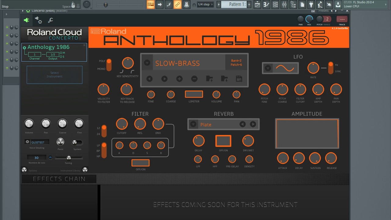 ROLAND ANTHOLOGY 1986