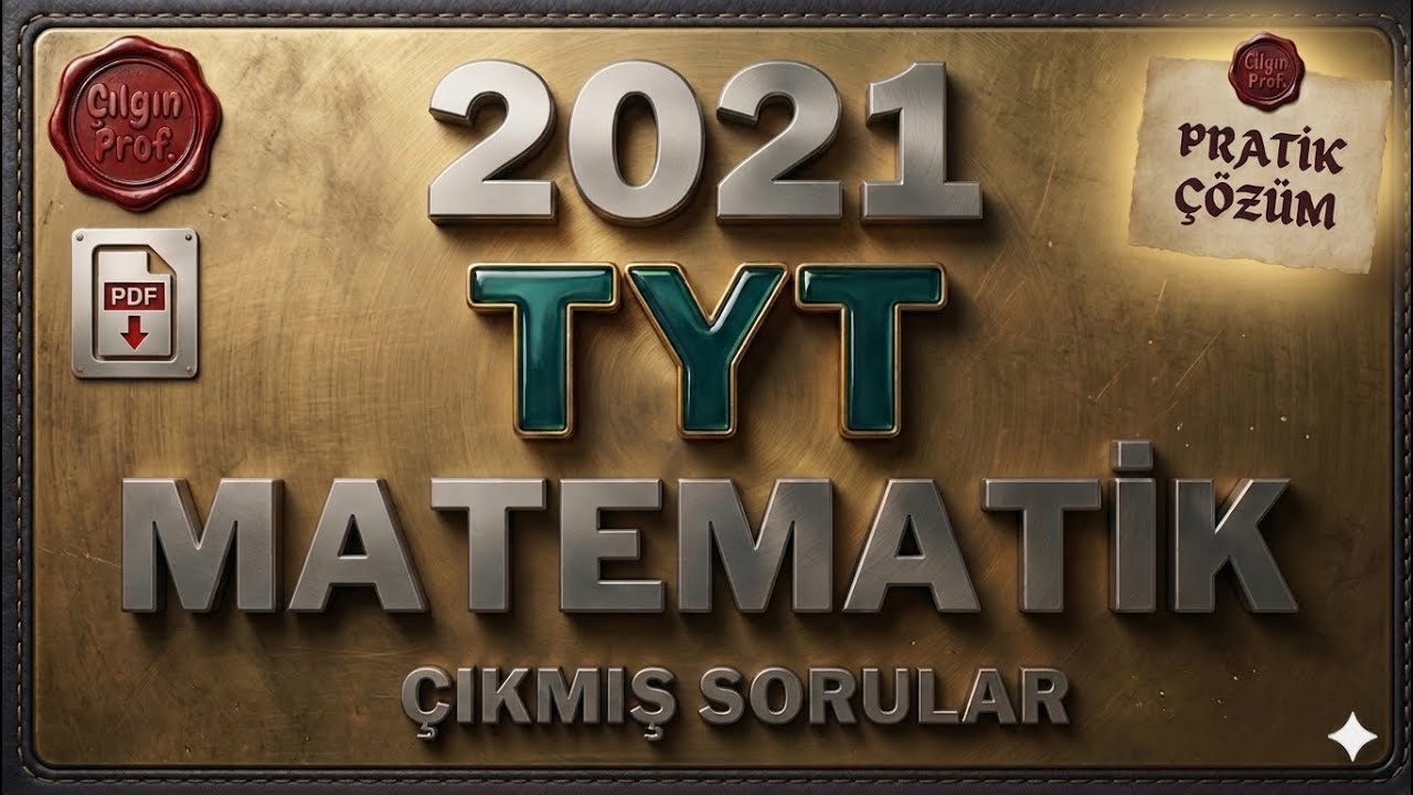 2021 TYT MATEMATİK [+PDF] - 2021 TYT Matematik Soru Çözümleri