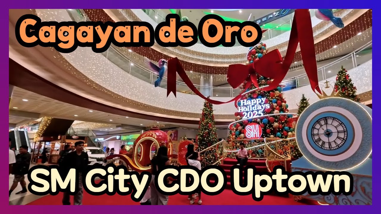 025) SM City CDO Uptown - Full Walk Past Shops, Food Spots, and Main Corridors