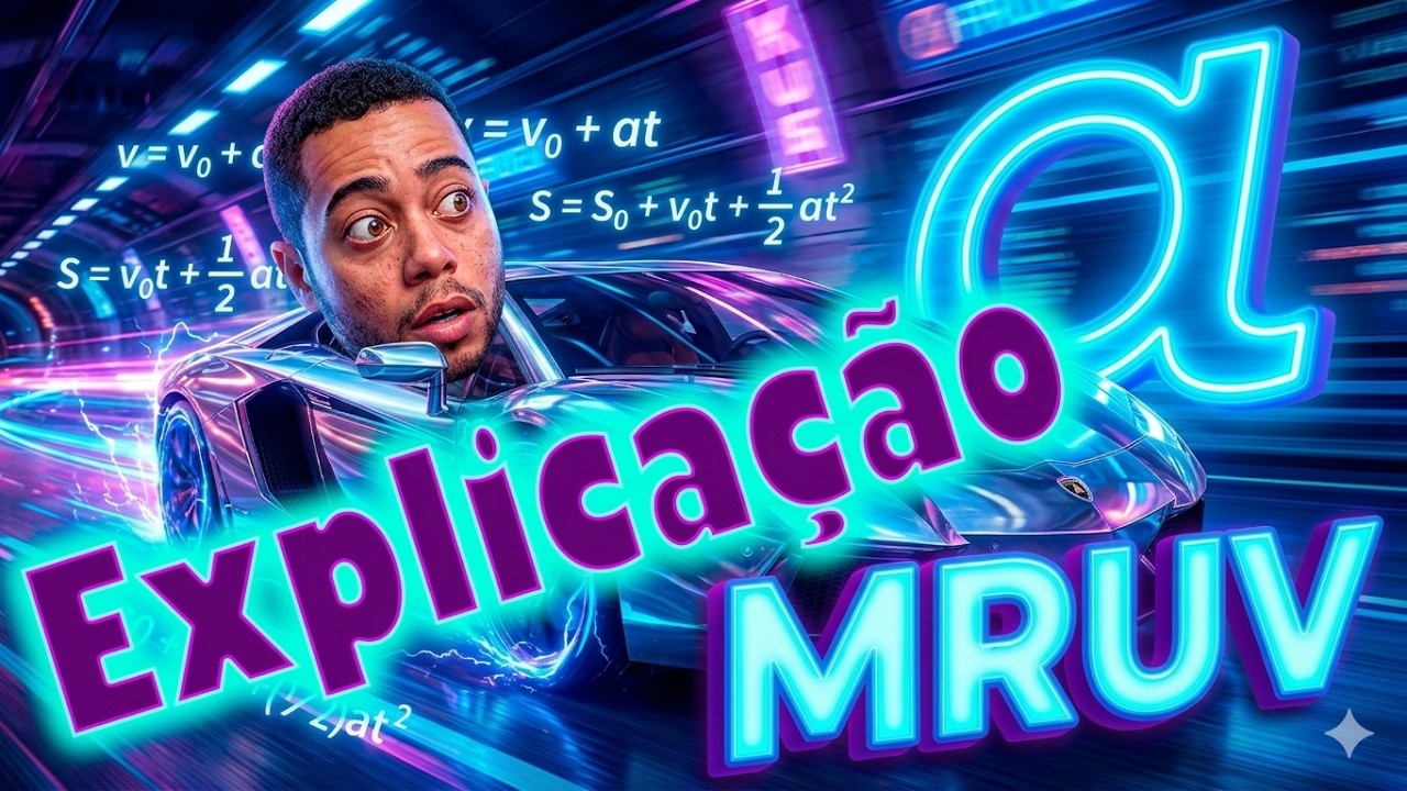 Fórmulas do MRUV [EXPLICADO]