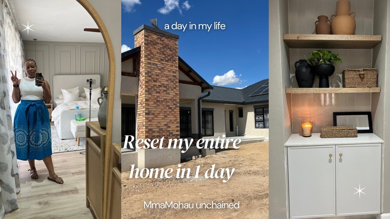 VILLAGE HOME RESET IN 1 DAY. This was exhausting. #homemaker