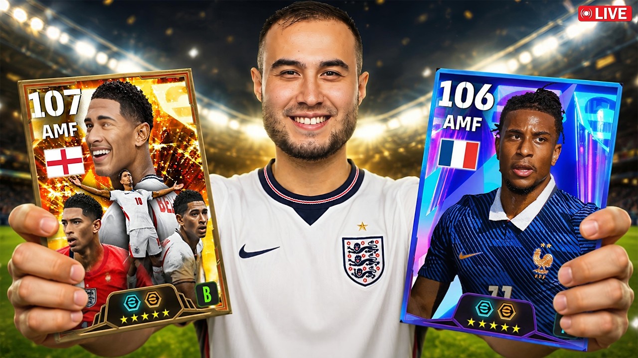 🔴 LIVE - TESTING BIG TIME BELLINGHAM & OLISE!! 🔥 EFOOTBALL 2026 #INDOSQUAD