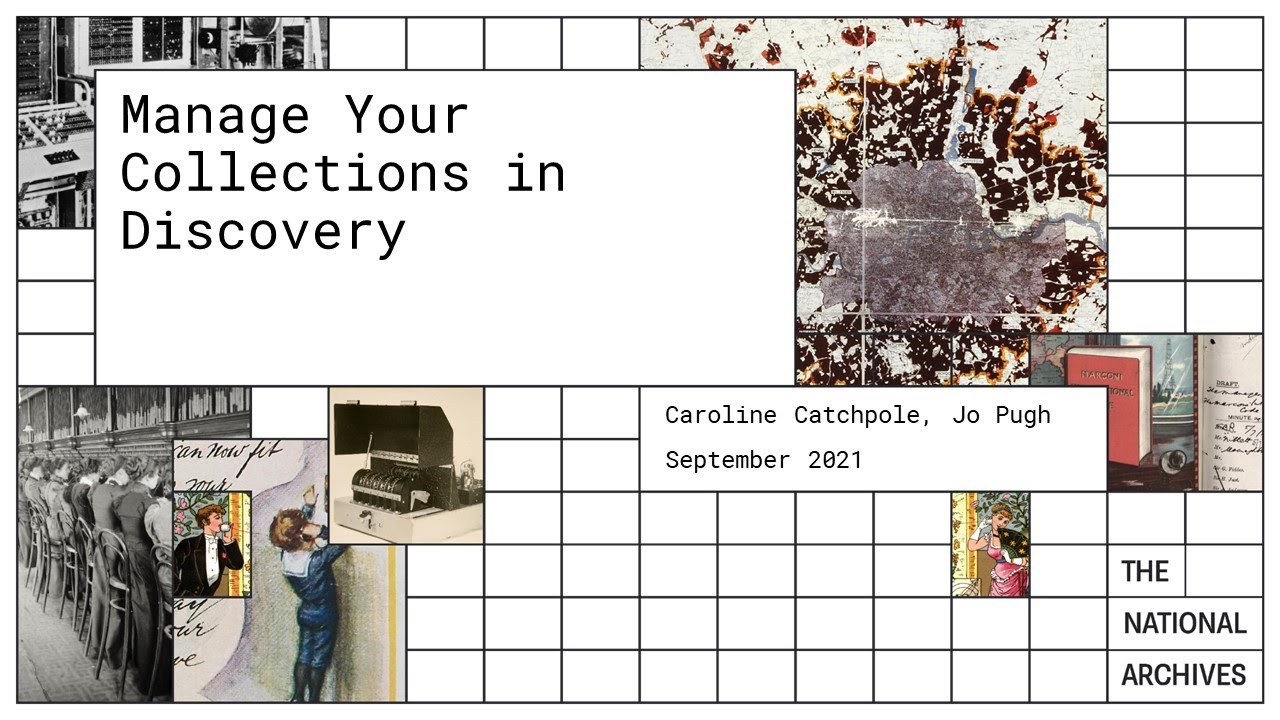 Manage Your Collections in Discovery