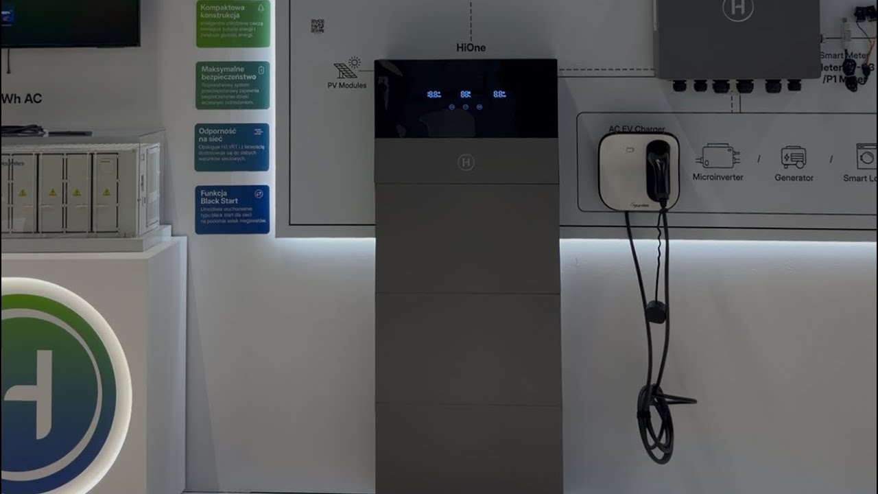 Hoymiles HiOne All in One 20kw Targi Enex nowość z Firmy Hoymiles 