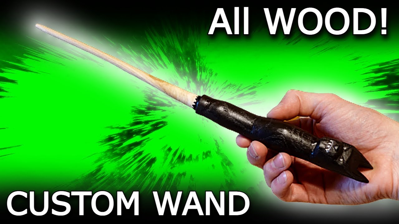How To Make A Custom Wand From Wood