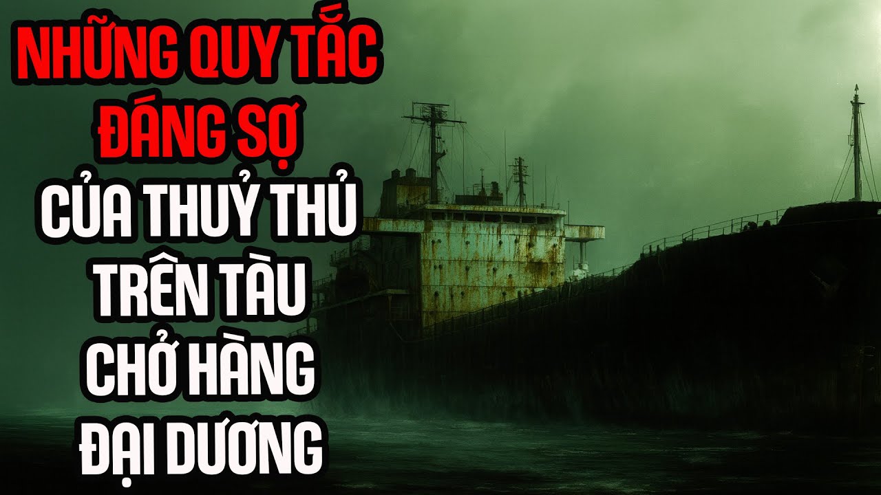 Nosleep | Những quy tắc đáng sợ bắt buộc phải tuân theo khi làm thủy thủ trên tàu vận tải đại dương