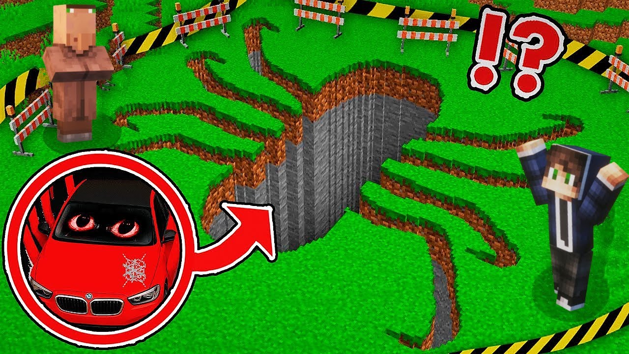 Rage i Kovalski Su Pronašli STRAŠNU RUPU SA PAUK AUTOM u Minecraftu!