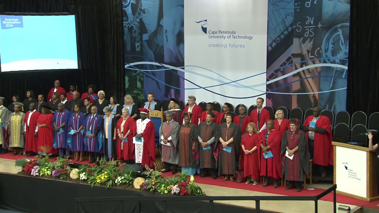 CPUT Summer Graduations - Wednesday 11 December @19:00