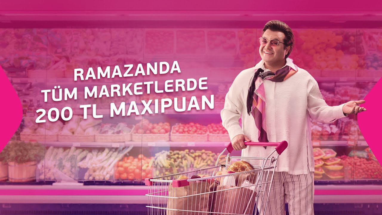 Ramazanda Tüm Marketlerde 200 TL MaxiPuan!