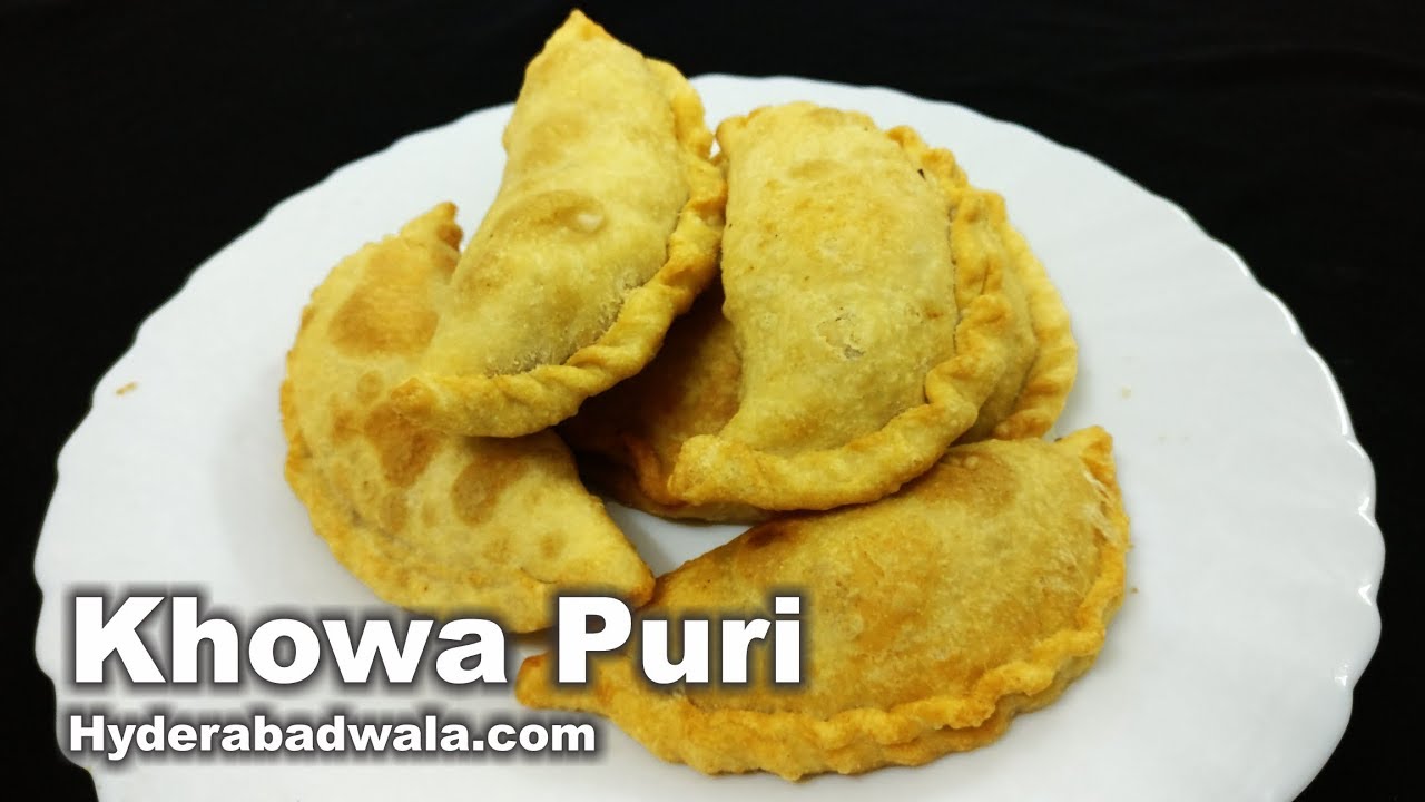 Khowa Puri Recipe Video - How to Make Mawa or Khoya Puri at Home - Easy, Quick and Simple