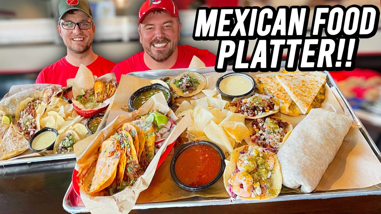 Javi's Favorite Mexican Foods Challenge w/ Lengua and Birria Tacos!!