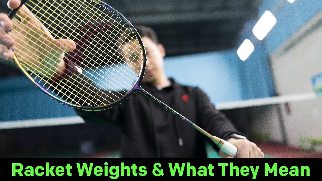 Badminton Racket Weights (2U 3U 4U 5U?!)