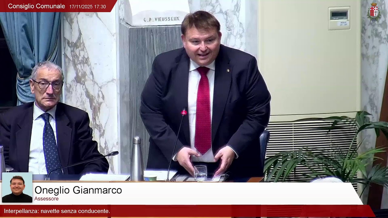 Consiglio Comunale del 17 Novembre 2025