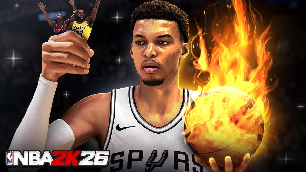 Victor Wembanyama is UNREAL in NBA 2K26 Play Now Online