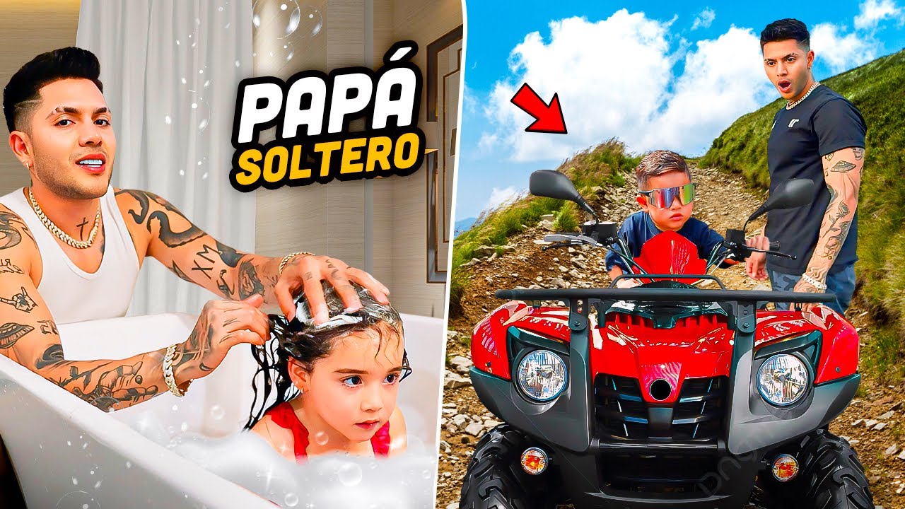 Siendo PAP&Aacute; SOLTERO de KIMA y JUANITO por 24 HORAS 🤯 Juan de Dios Pantoja