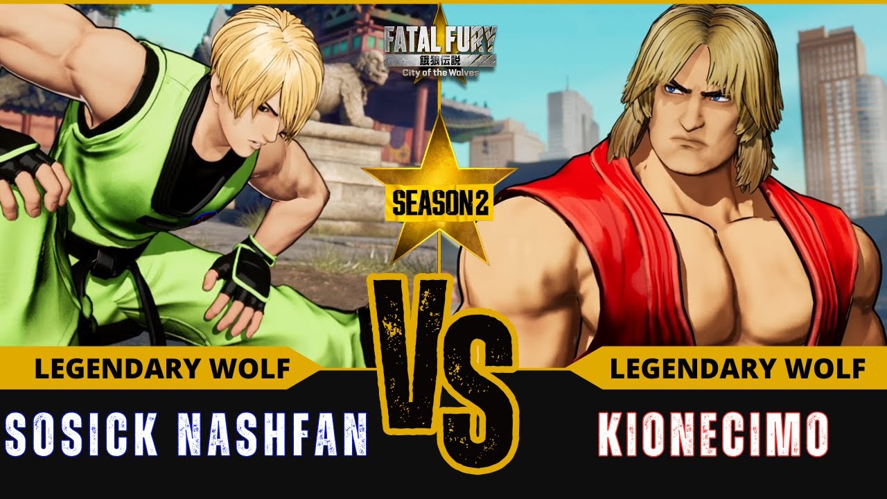 FF:CotW🐺 SOSICK NASHFAN (Jae Hoon) vs KIONECIMO (Ken Masters)⭐Replay Match - FATAL FURY: CotW - 1/26
