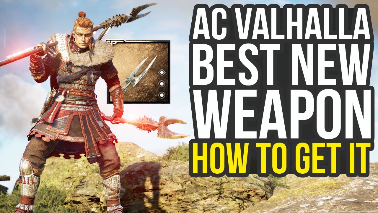 Best New Weapon Gae Bolg In Assassin's Creed Valhalla Wrath Of The Druids (AC Valhalla DLC)