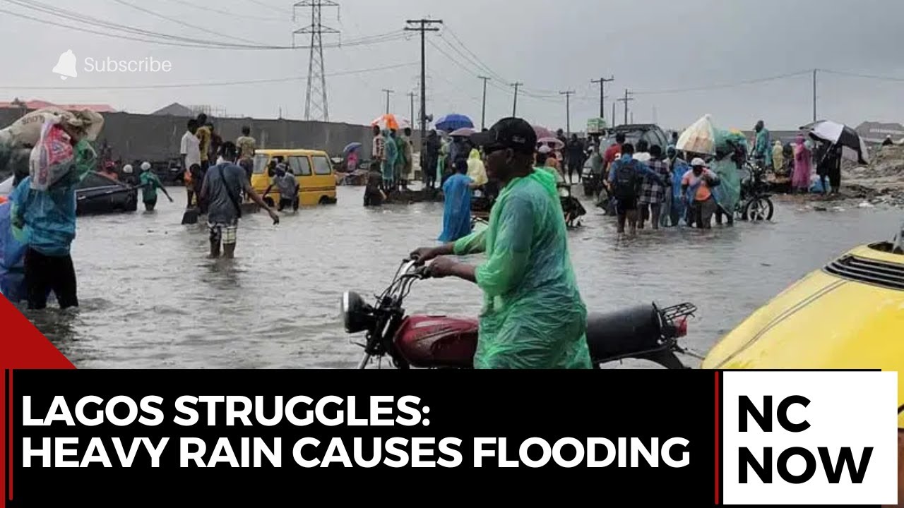 Lagos Flooding: Heavy Rain Causes Chaos in Lekki and Surrounding Areas