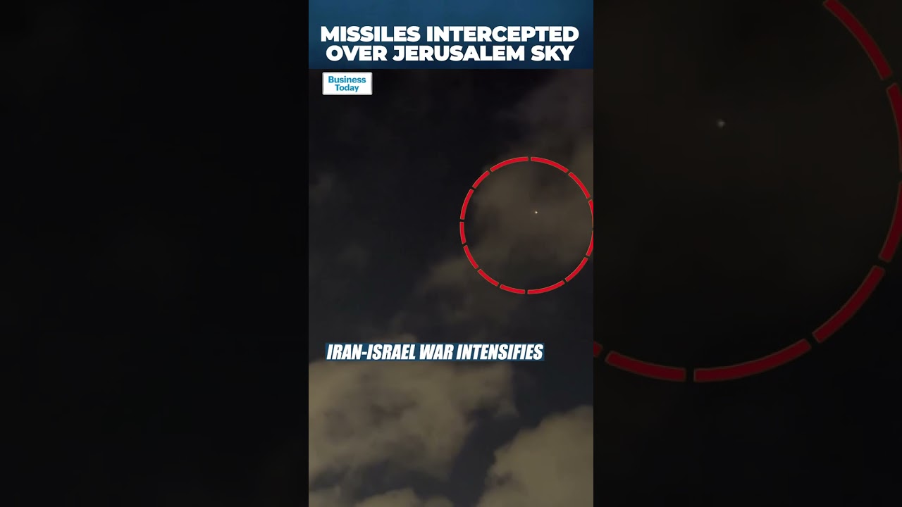 Missiles Intercepted Over Jerusalem As Israel-Iran Conflict Escalates Across Middle East