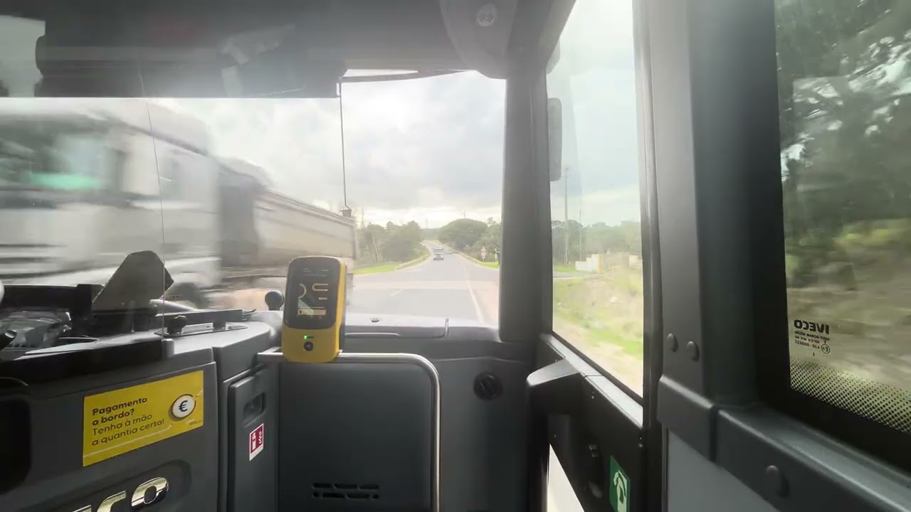 Lisbon, bus 3721 ride - Fernão Ferro