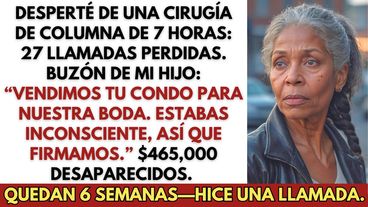 Mi hijo y mi nuera vendieron mi condo de $465K durante mi cirugía—sin saber que yo tenía una villa