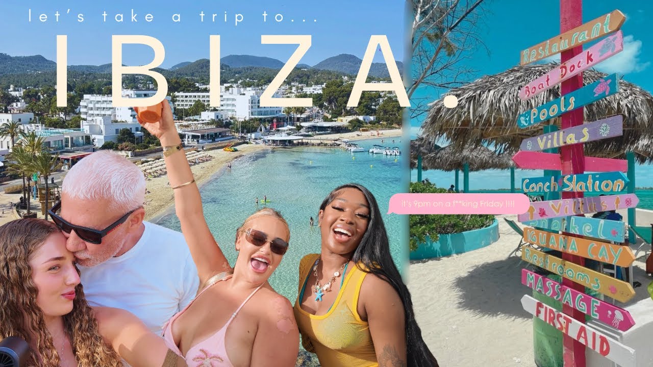 IBIZA: Sun, vibes + the most random encounters ever | Jessica