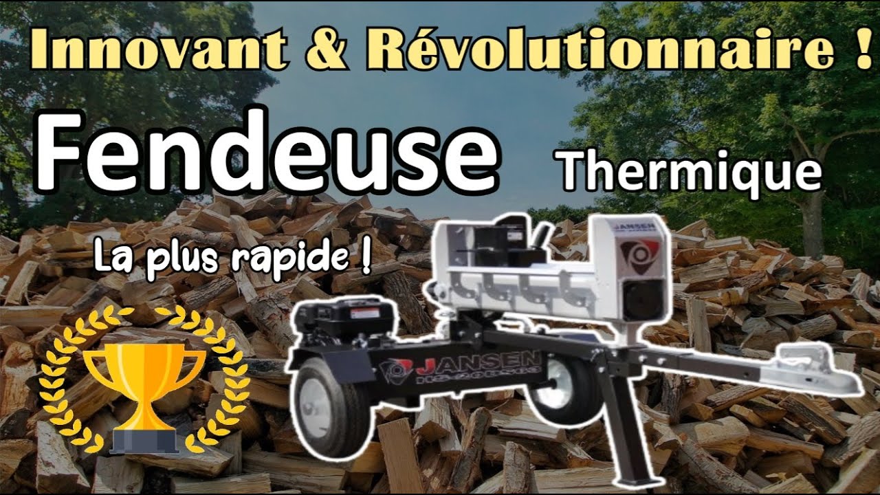 FENDEUSE &agrave; bois NOUVELLE G&Eacute;N&Eacute;RATION qui change tout ! JANSEN Vs concurrence : Comparatif HS-20DS63
