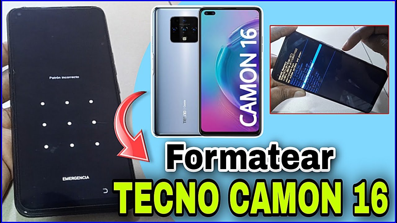 Tecno CAMON 16 | Formatear | Hard Reset TECNO CE7j