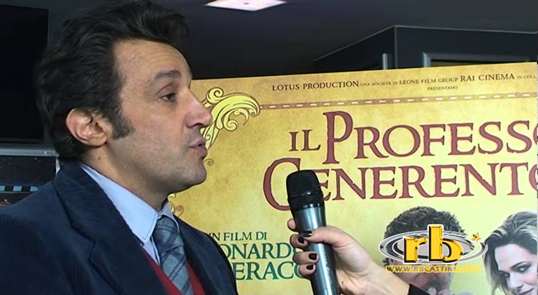 Flavio Insinna, intervista, Il Professor Cenerentolo, RB Casting