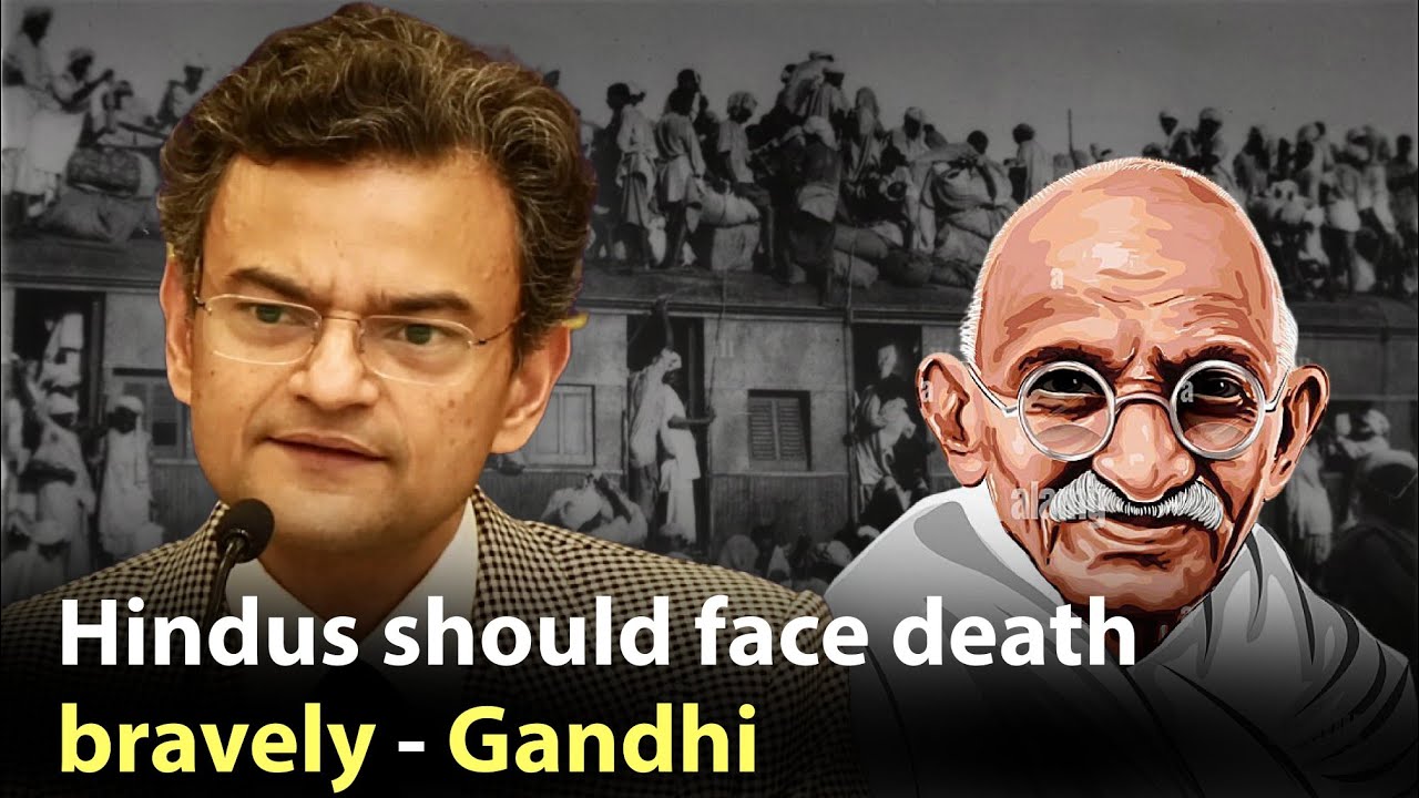 Anand Ranganathan Expose Gandhi | Hindus should face death bravely: Gandhi