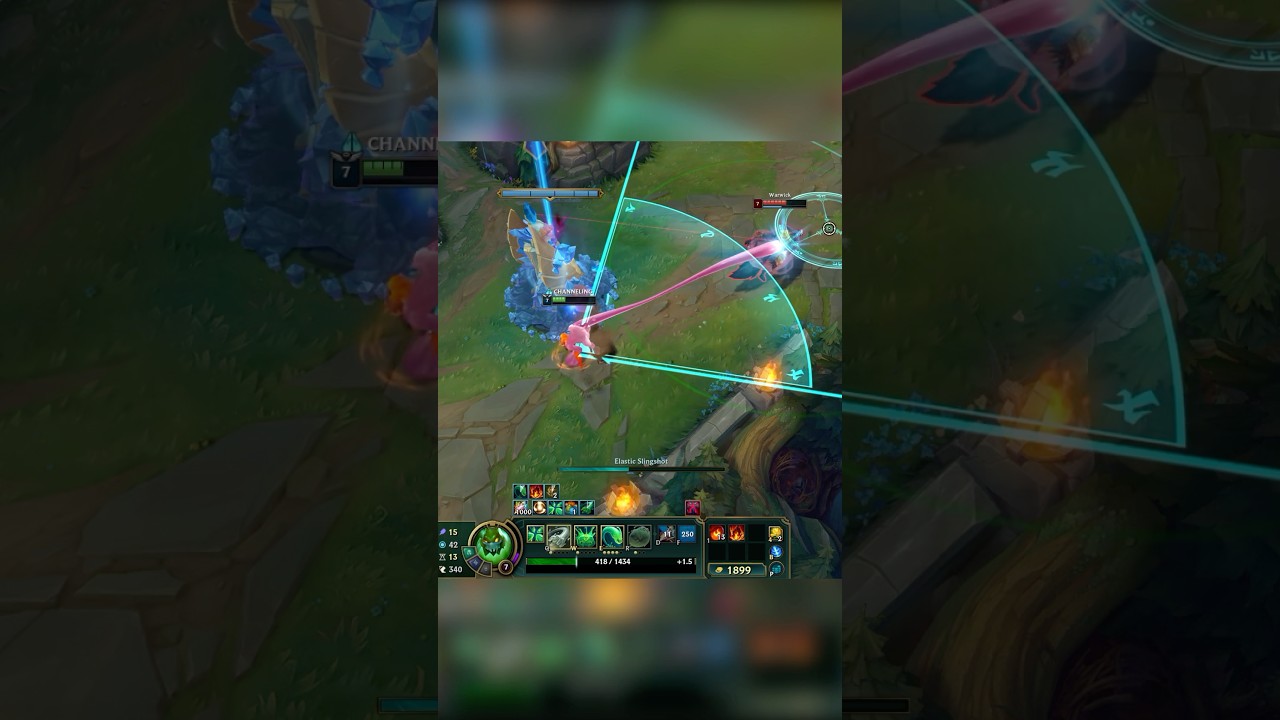Zac: 1 Warwick: 0 #leagueoflegends #loljungle #lolclips #gamingcommunity #gamingshorts