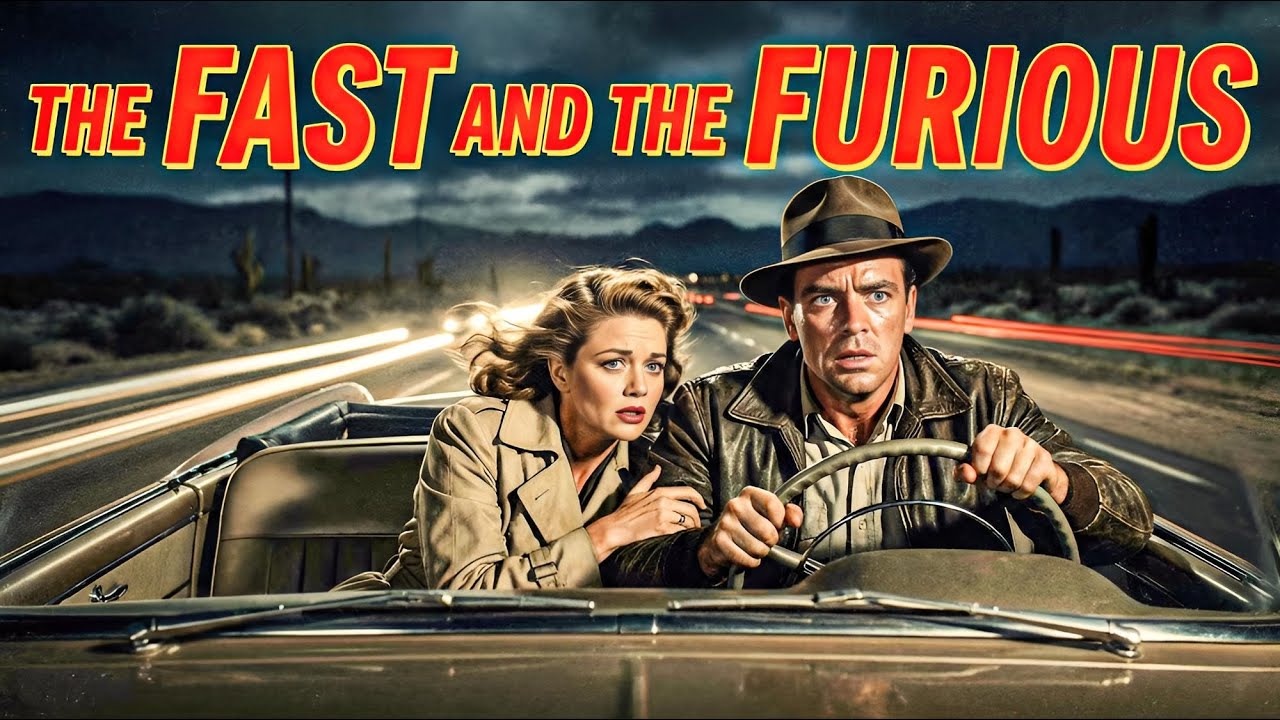 The Fast and the Furious | John Ireland Crime Movie | Classic Full Movie
