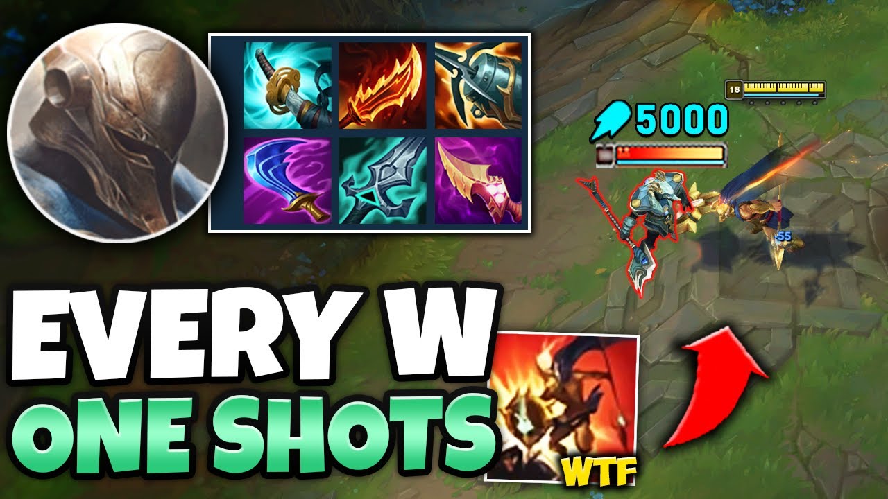 Pantheon, but I build EVERY On-Hit item in the game and my W One Shots TANKS!