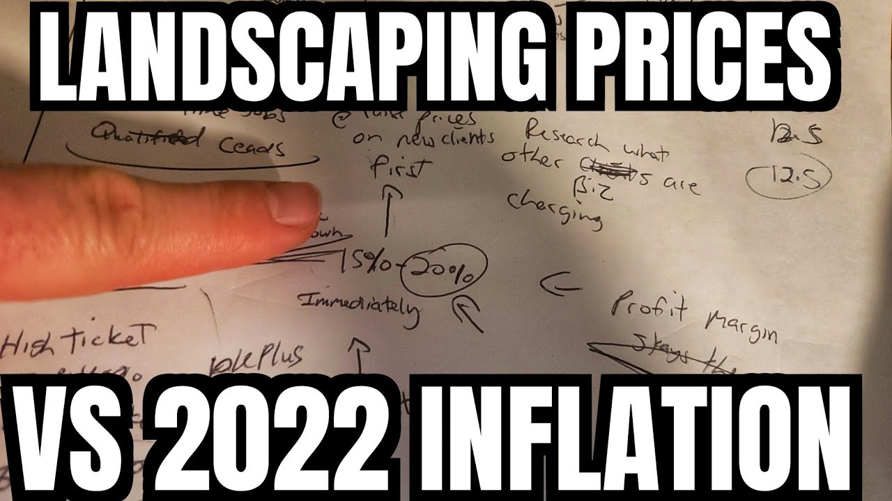 Landscaping Prices vs 2025 Inflation | What Percentage Should You Raise Your Prices?