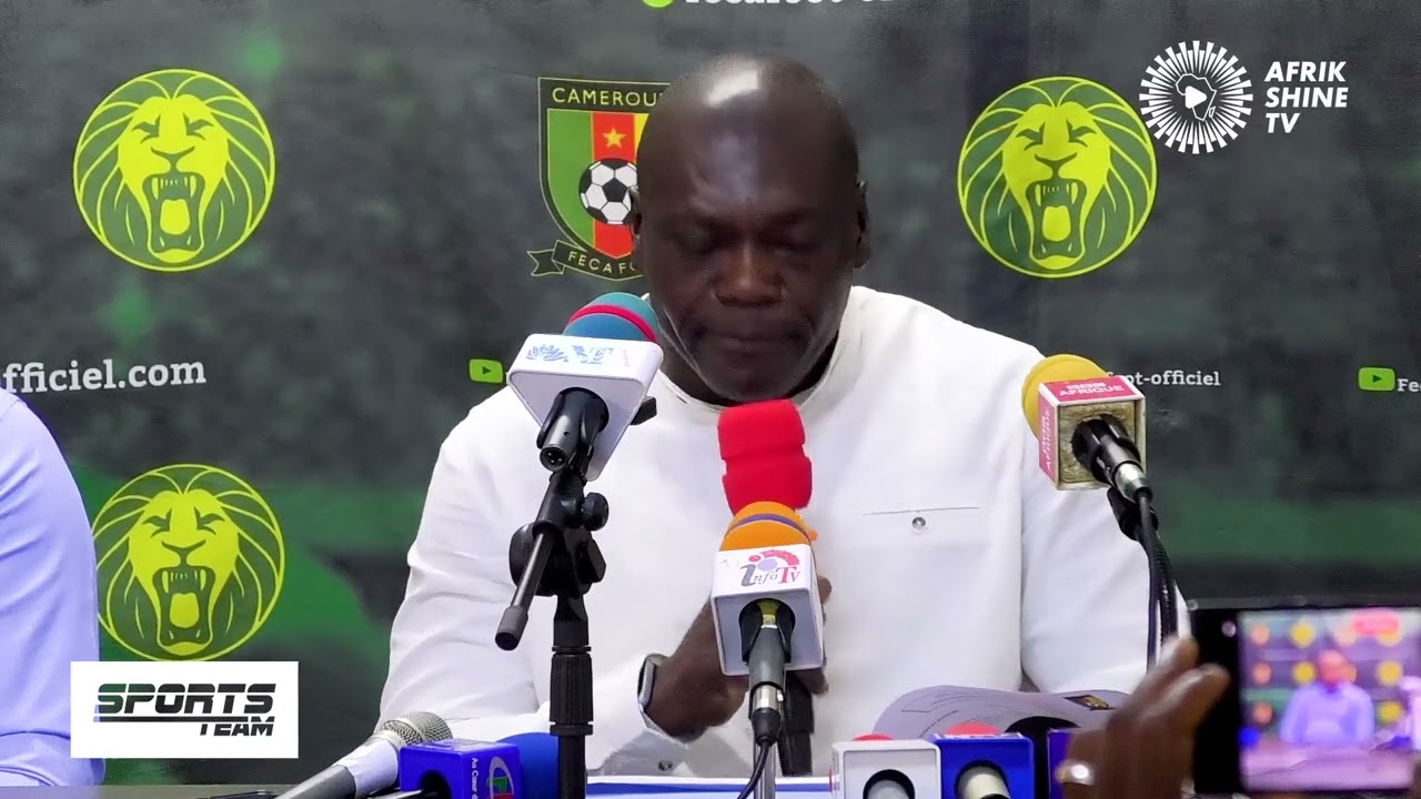 David Pagou dévoile la liste des Lions Indomptables pour le tournoi FIFA Series !