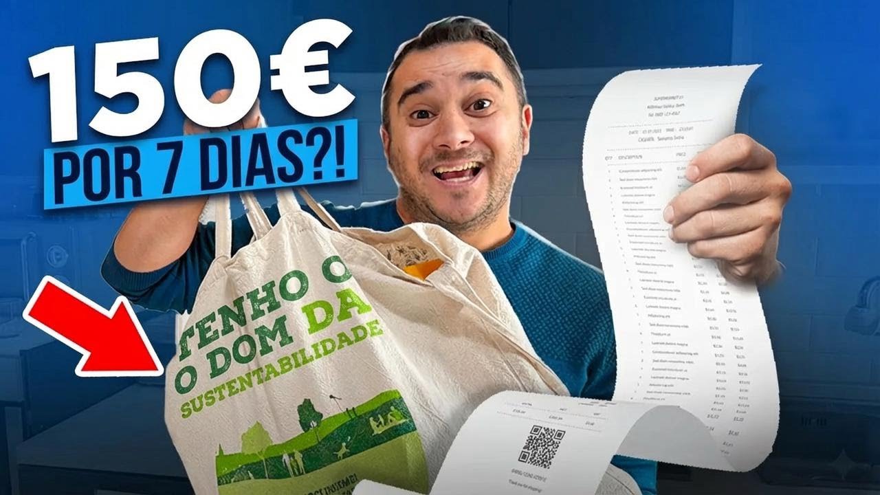 Como alimentar a família por 7 dias gastando só 150 € no mercado