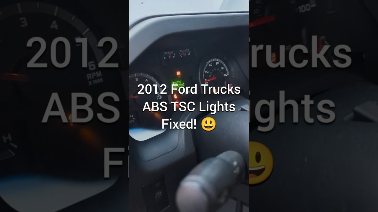 Устранены проблемы с индикаторами ABS и TSC на грузовике Ford E350 2012 года! Проблема в проводке...