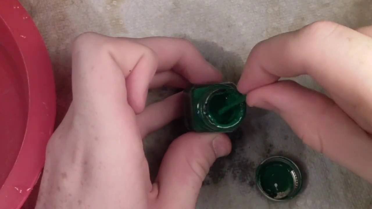 How To: Rehydrate Dried Paint (Acrylic)