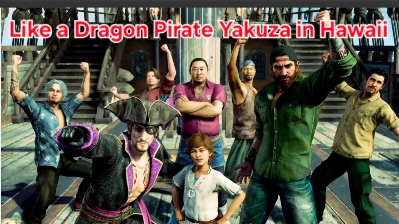 Livestream Let’s Play Like a Dragon Pirate Yakuza in Hawaii  auf der PS5 zockt Justus König J.K